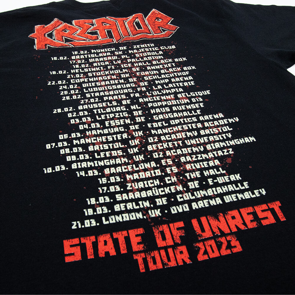State of Unrest 2023 Tour Tee - Black image 4