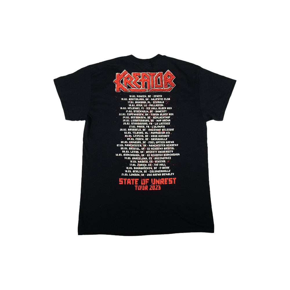 State of Unrest 2023 Tour Tee - Black image 3