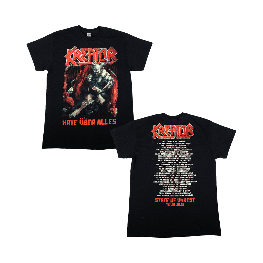 State of Unrest 2023 Tour Tee - Black image 0