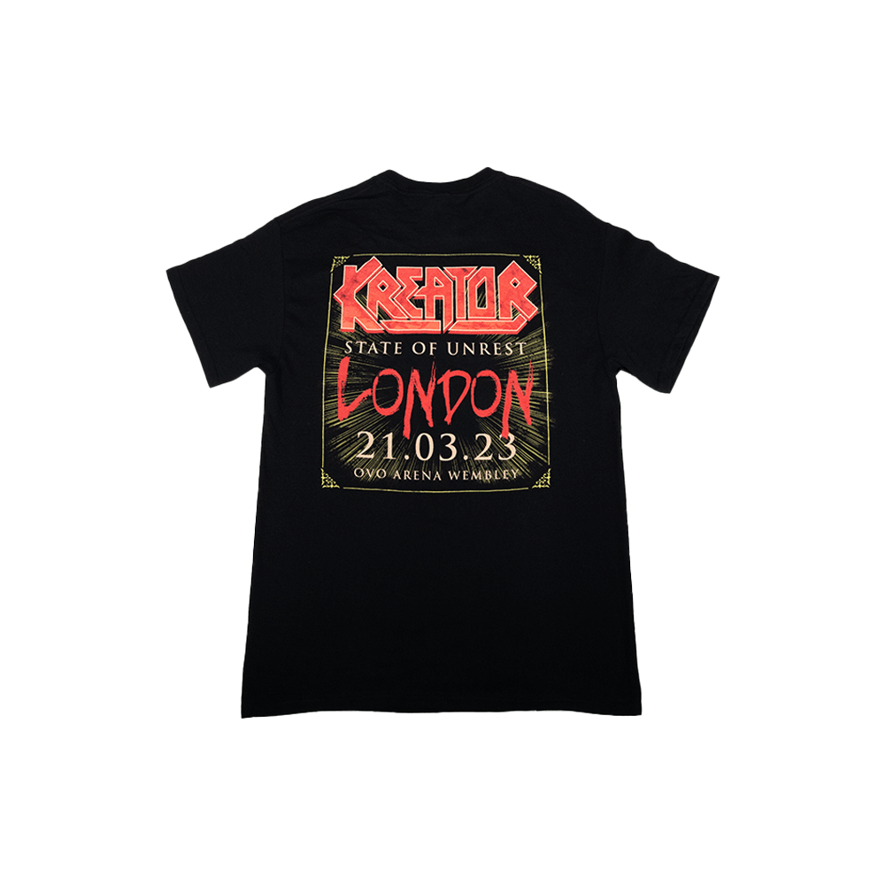 State of Unrest 2023 Wembley Exclusive Tee - Black