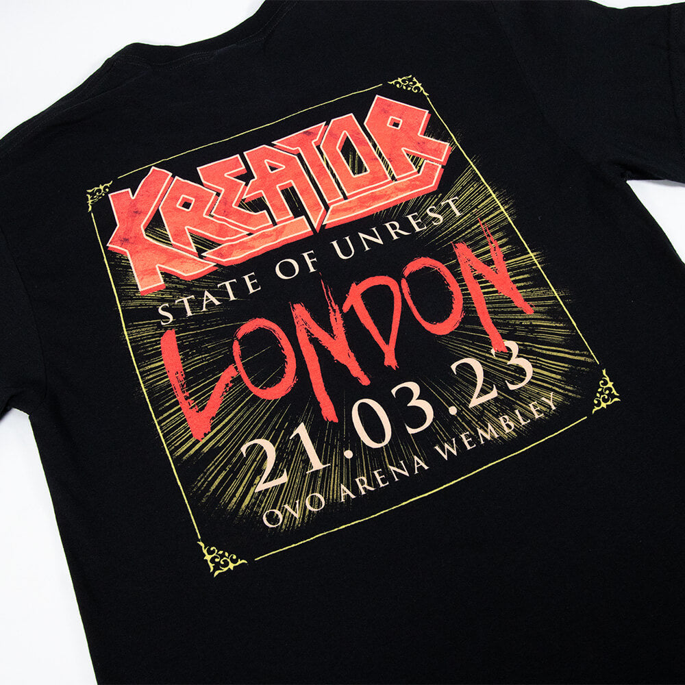 State of Unrest 2023 Wembley Exclusive Tee - Black