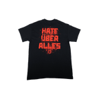 Hate Uber Alles Tee - Black image 3